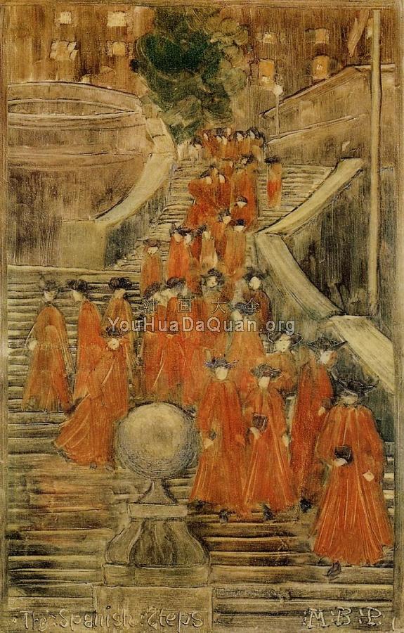 The Spanish Steps - 莫里斯·巴西·加斯特